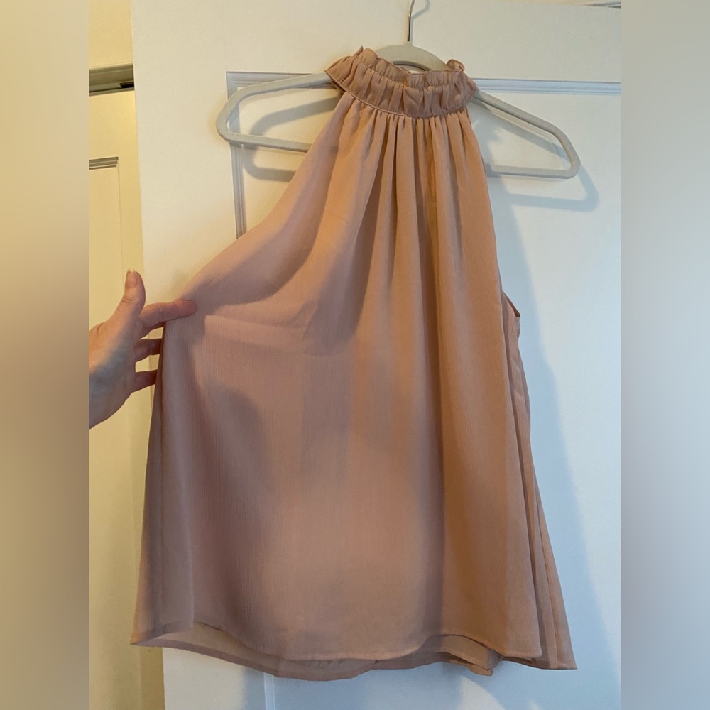 H&M Chiffon Sleeveless Blouse